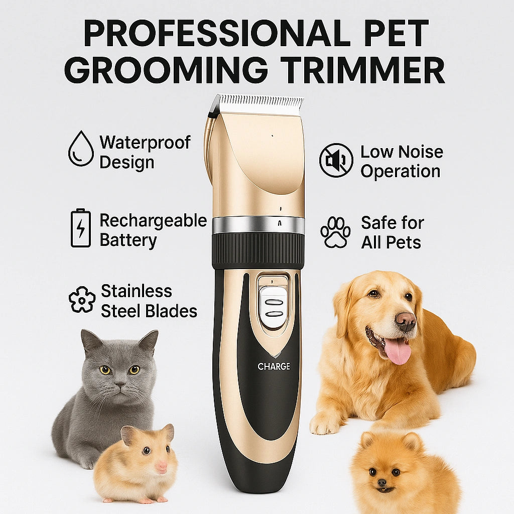 Pet Grooming Trimmer Set